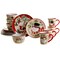 Certified International 16 Piece Santa and Snowmen Christmas Dinnerware Set